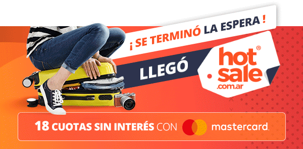 &iexcl;Se termin&oacute; la espera! Lleg&oacute; Hot Sale. 18 Cuotas sin inter&eacute;s con Mastercard.