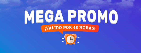 Mega Promo. &iexcl;V&aacute;lido por 24 horas!