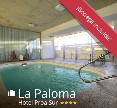 La Paloma - Hotel Proa Sur **** ¡Bodega incluida!