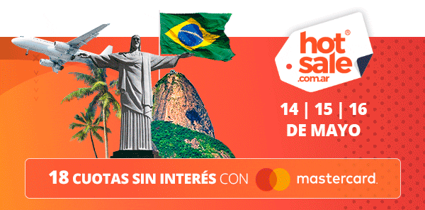 Hot Sale. 14, 15 y 16 de Mayo. 18 Cuotas sin inter&eacute;s con Mastercard.